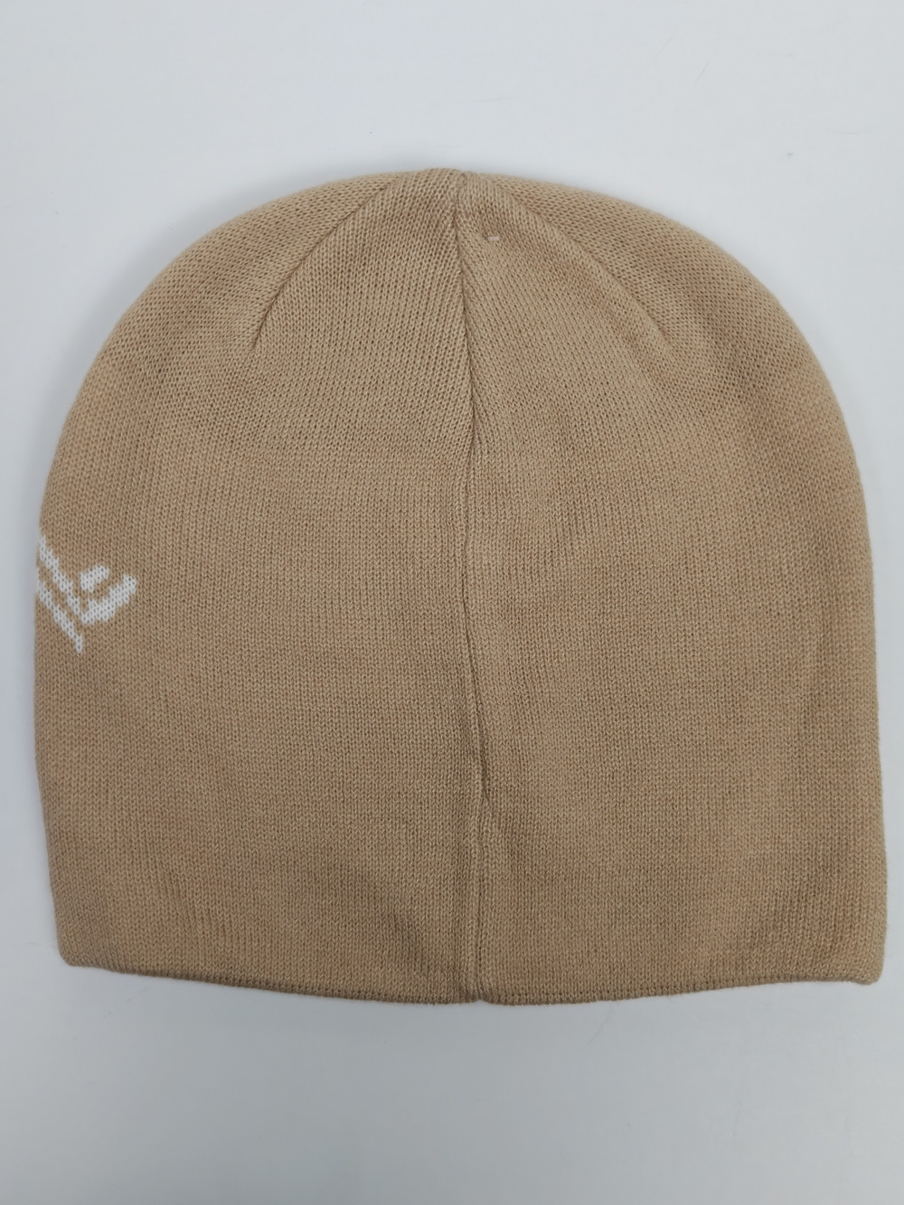 Arc'teryx Tan And White Bird Head Toque Skullcap Beanie - Picture 2 of 2